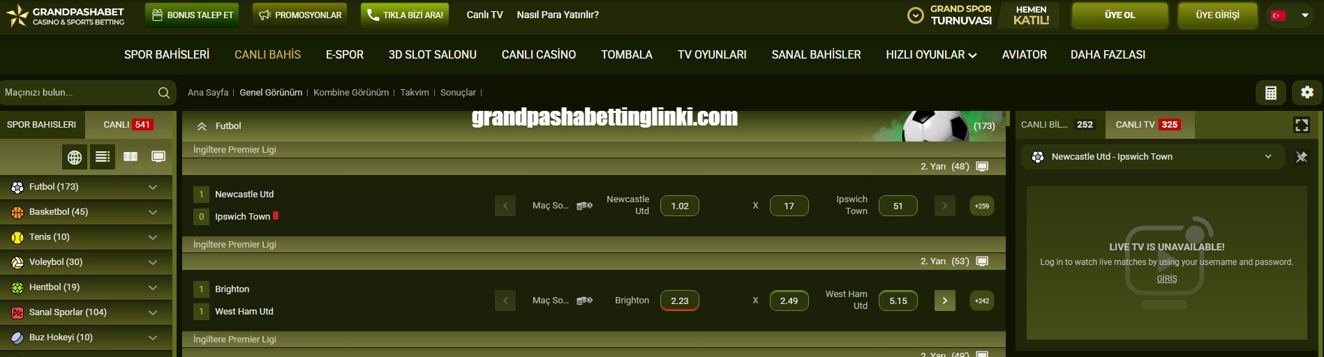 Grandpashabetting